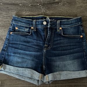 7 For All Mankind Jean Shorts